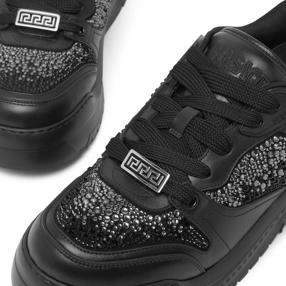 Versace Crystal Odissea sneakers. Sold Out